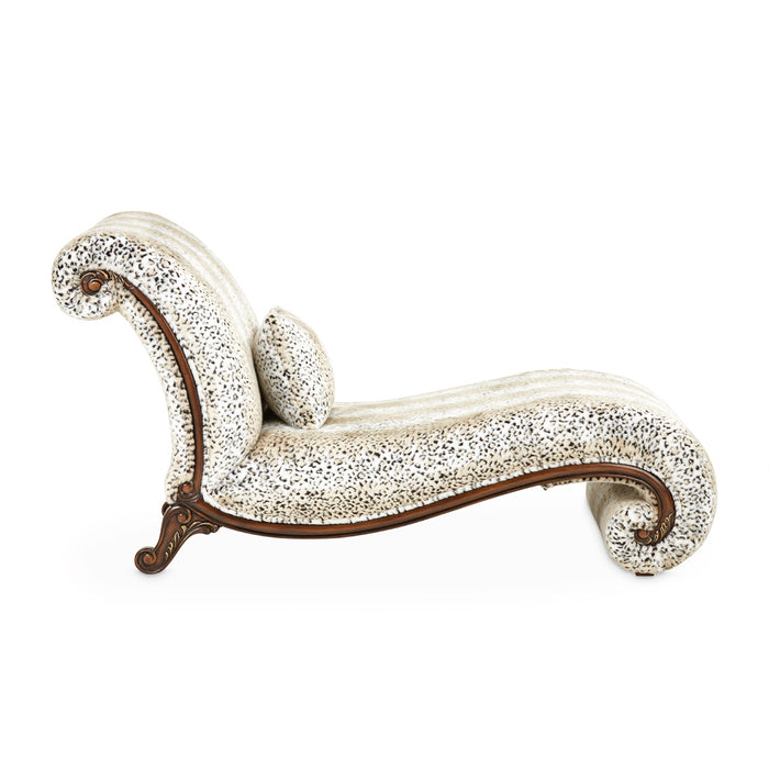 AICO Furniture - Chamberi Chaise in Lynx Warm Cognac  - 9059841-LYNX-413
