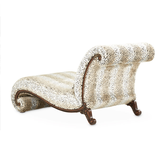AICO Furniture - Chamberi Chaise in Lynx Warm Cognac  - 9059841-LYNX-413