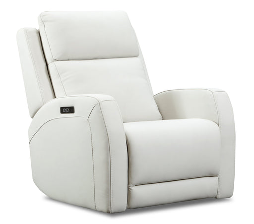 Southern Motion - 9083P Bancroft Power Swivel Glider with Zero Gravity in Berlin Frost - 9083P - GreatFurnitureDeal