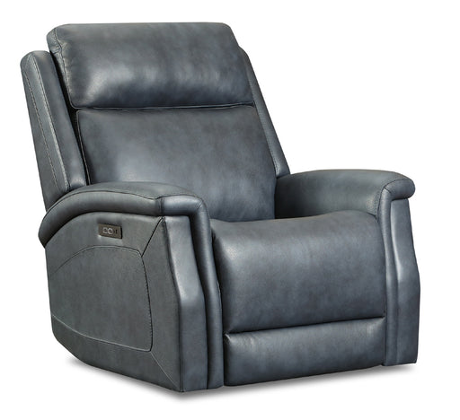 Southern Motion - 9084P Bergman Power Swivel Glider with Zero Gravity in Reno Navy - 9084P - GreatFurnitureDeal