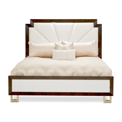 AICO Furniture - Belmont Palace Eastern King Platform Bed In Espresso - 9085000EK3-409 - GreatFurnitureDeal