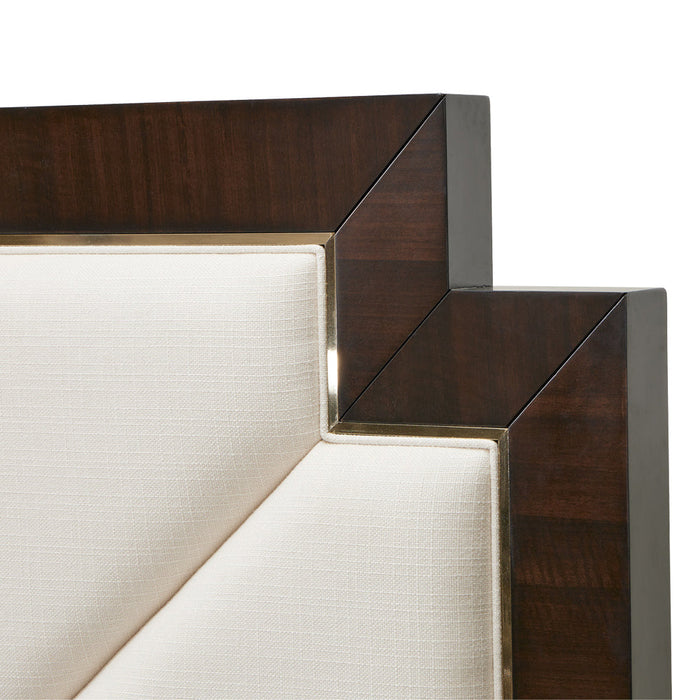 AICO Furniture - Belmont Palace 5 Piece Queen Platform Bedroom Set In Espresso - 9085000QN3-409-5SET