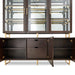 AICO Furniture - Belmont Place China Buffet in Espresso - 9085005-06-409 - GreatFurnitureDeal