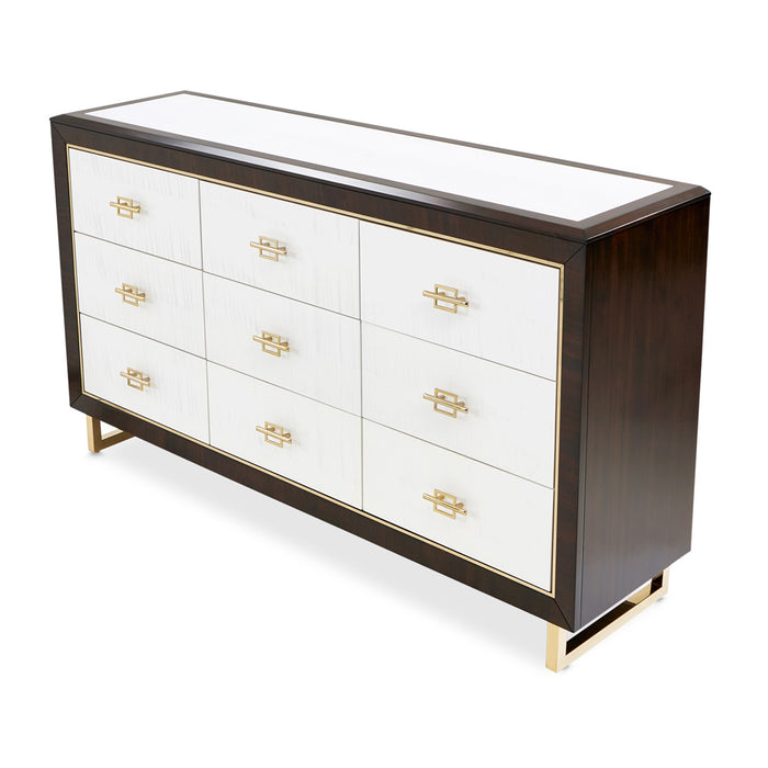 AICO Furniture - Belmont Place Dresser Espresso - 9085050SA-409
