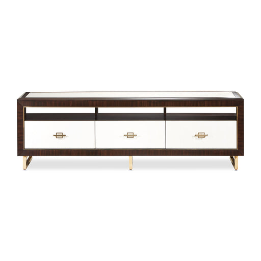 AICO Furniture - Belmont Place Media Cabinet in Espresso - 9085081-409 - GreatFurnitureDeal