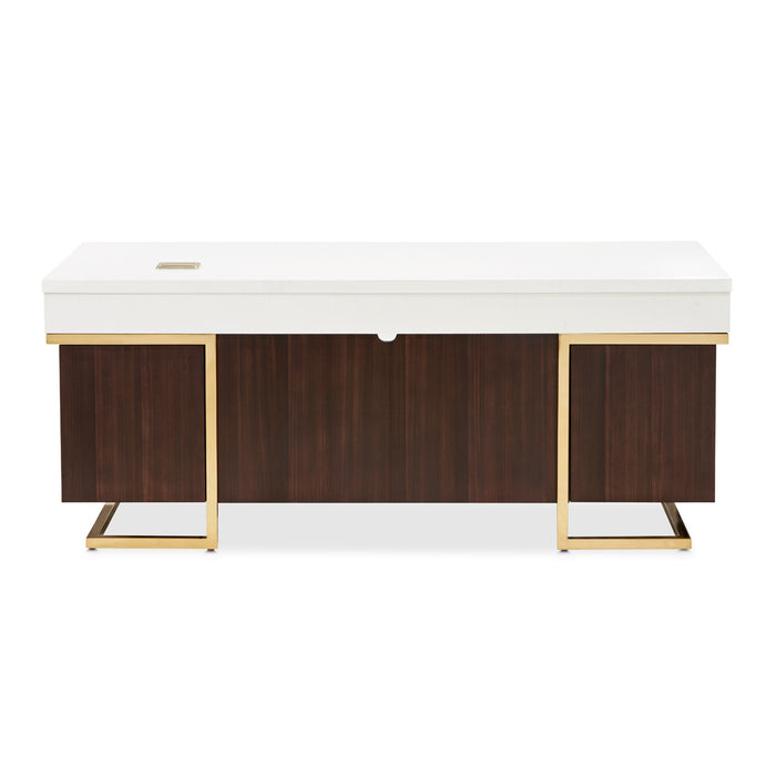 AICO Furniture - Belmont Place"Desk"Espresso - 9085207-409 - GreatFurnitureDeal