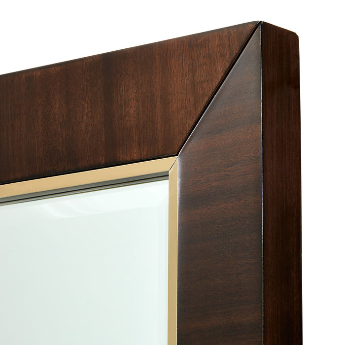 AICO Furniture - Belmont Palace Wall Mirror Espresso - 9085260-409 - GreatFurnitureDeal