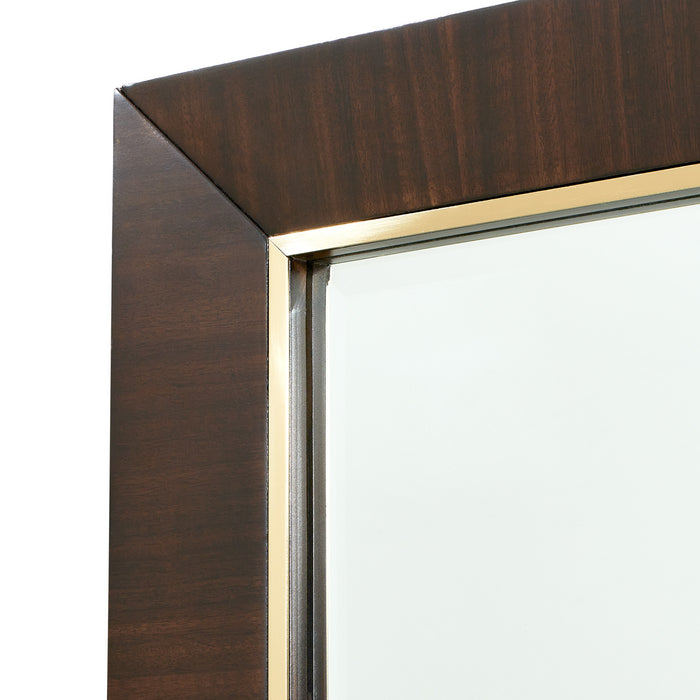 AICO Furniture - Belmont Palace Wall Mirror Espresso - 9085260-409 - GreatFurnitureDeal