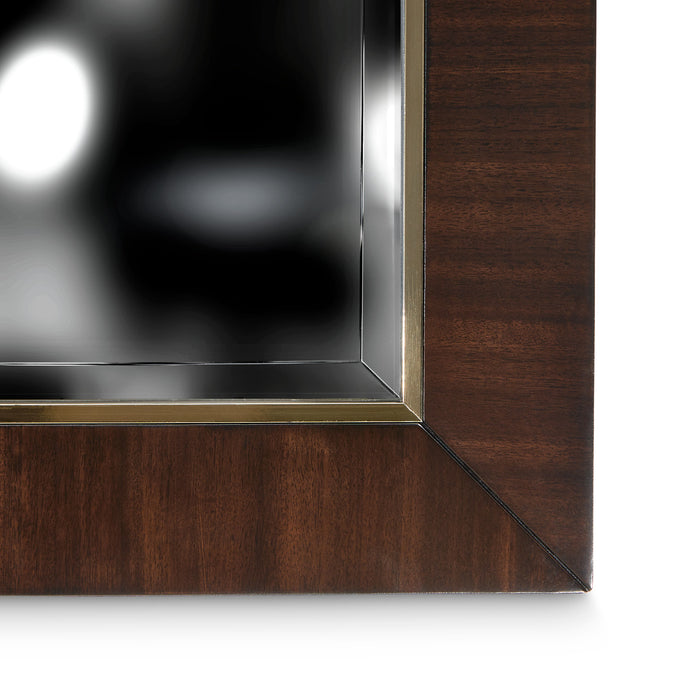AICO Furniture - Belmont Palace Wall Mirror Espresso - 9085260-409 - GreatFurnitureDeal