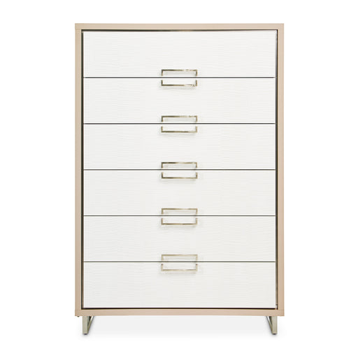 AICO Furniture - Palm Gate"6 Drawer Chest"Clay - 9086070SA-833 - GreatFurnitureDeal