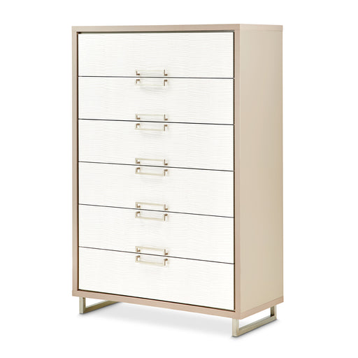 AICO Furniture - Palm Gate"6 Drawer Chest"Clay - 9086070SA-833 - GreatFurnitureDeal