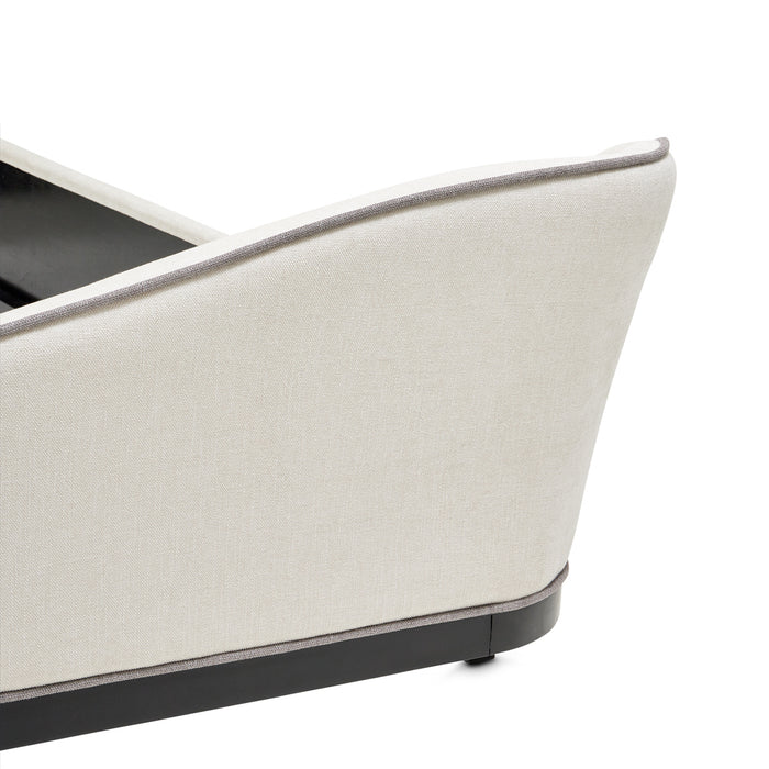 AICO Furniture - Tuxedo King Upholstered Bed - Piano Keyboard - 9087000EK-832 - GreatFurnitureDeal