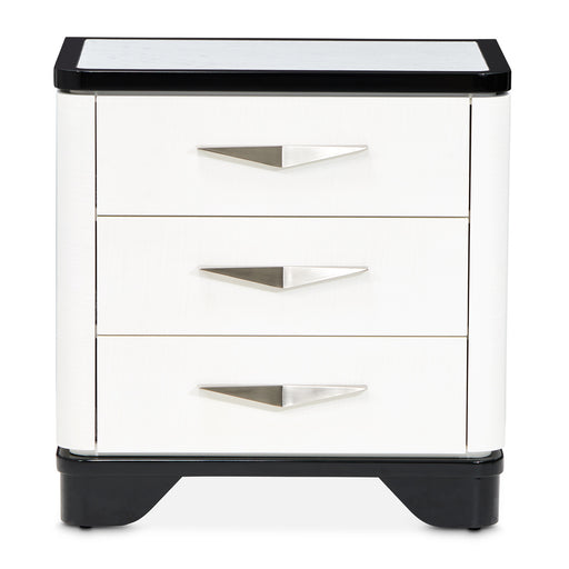 AICO Furniture - Tuxedo Nightstand Piano Keyboard - 9087040-832 - GreatFurnitureDeal