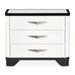 AICO Furniture - Tuxedo Large Nightstand - Piano Keyboard - 9087042-832 - GreatFurnitureDeal