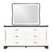 AICO Furniture - Tuxedo Dresser Piano Keyboard - 9087050SA-832 - GreatFurnitureDeal