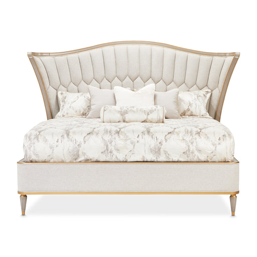 AICO Furniture - St Charles Eastern King Platform Bed In Espresso - 9088000EK-803 - GreatFurnitureDeal
