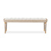 AICO Furniture - St.Charles Bench in Dove Gray - 9088904-803 - GreatFurnitureDeal
