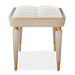 AICO Furniture - St.Charles Bench in Dove Gray - 9088904-803 - GreatFurnitureDeal
