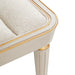 AICO Furniture - St.Charles Bench in Dove Gray - 9088904-803 - GreatFurnitureDeal