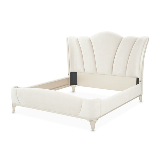 AICO Furniture - La Marisia California King Bed in Tranquil/Champagne Gold - 9089000CK3-112 - GreatFurnitureDeal