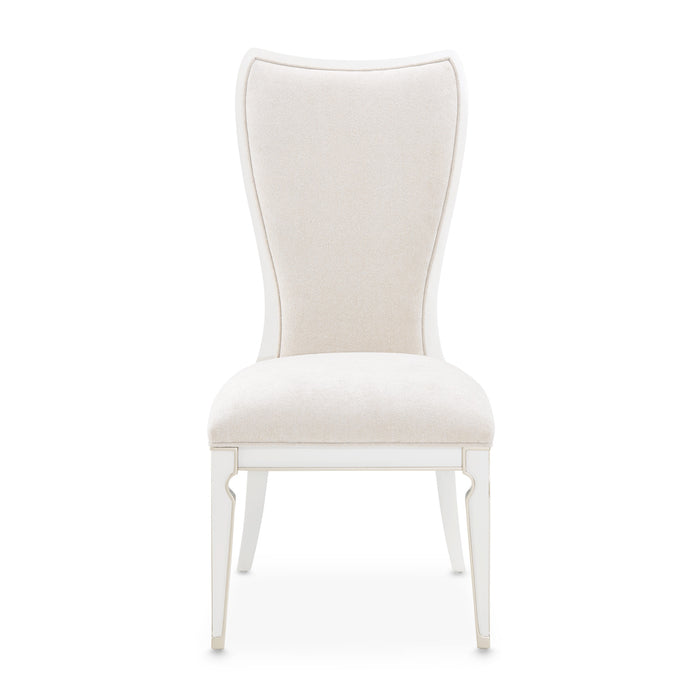 AICO Furniture - La Marisia Dining Side Chair, Set of 2 - Tranquil/Creamy Pearl - 9089003-112 - GreatFurnitureDeal