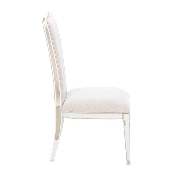 AICO Furniture - La Marisia Dining Side Chair, Set of 2 - Tranquil/Creamy Pearl - 9089003-112 - GreatFurnitureDeal