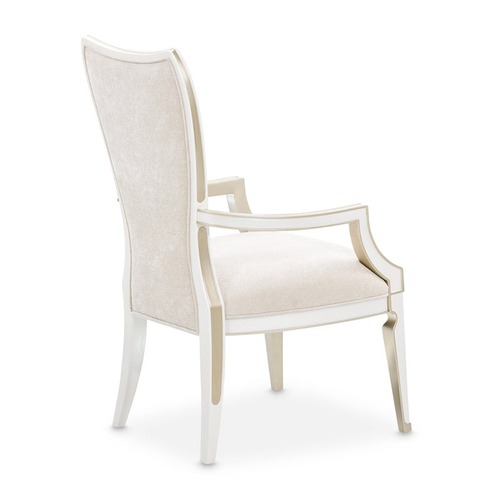 AICO Furniture - La Marisia Dining Arm Chair, Set of 2 - Tranquil/Creamy Pearl - 9089004-112 - GreatFurnitureDeal