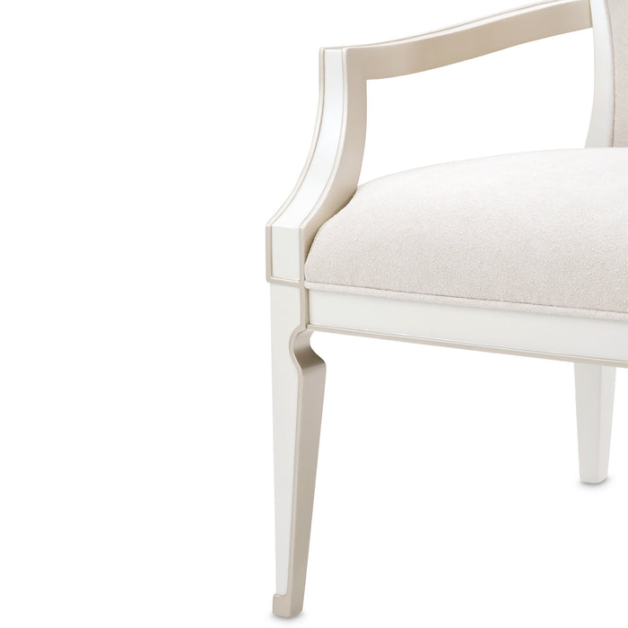 AICO Furniture - La Marisia Dining Arm Chair, Set of 2 - Tranquil/Creamy Pearl - 9089004-112 - GreatFurnitureDeal