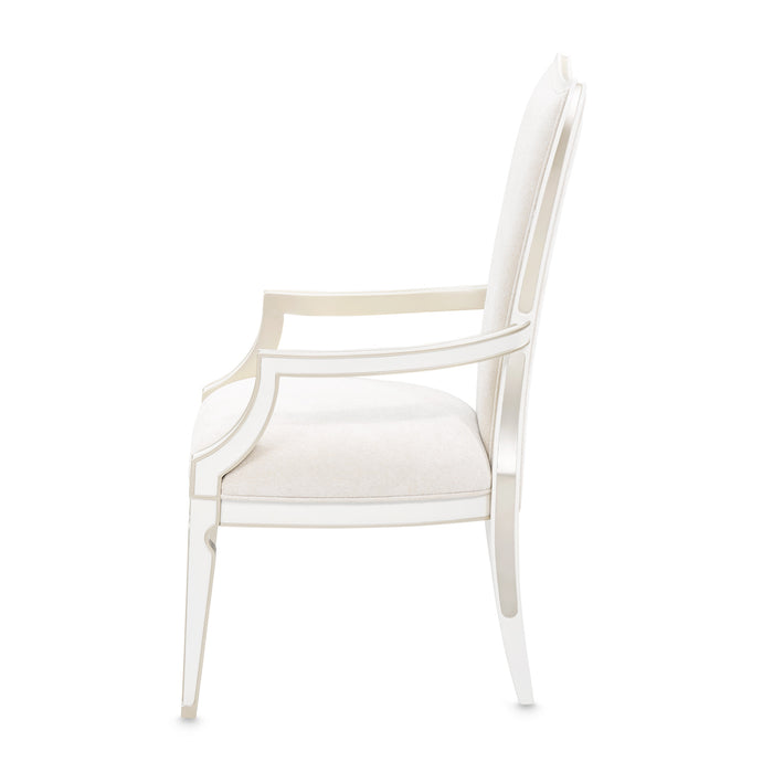AICO Furniture - La Marisia Dining Arm Chair, Set of 2 - Tranquil/Creamy Pearl - 9089004-112 - GreatFurnitureDeal