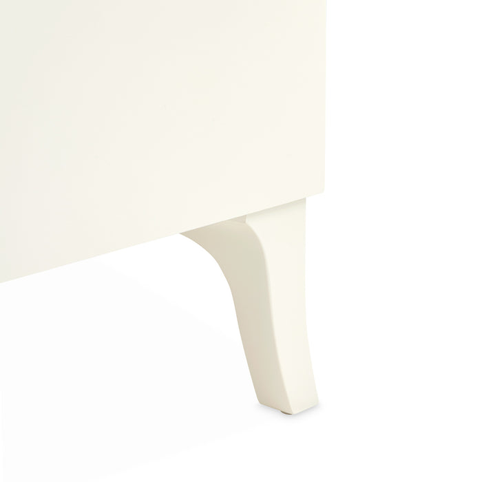AICO Furniture - La Marisia Nightstand - Creamy Pearl - 9089040-112 - GreatFurnitureDeal