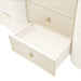 AICO Furniture - La Marisia Dresser with Mirror - Creamy Pearl - 9089050SA-060-112 - GreatFurnitureDeal