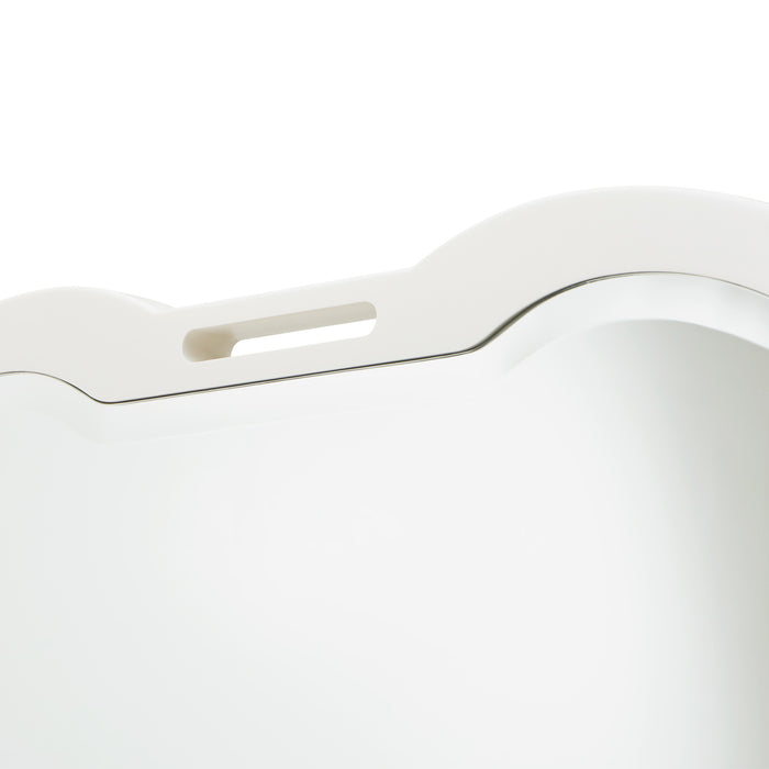 AICO Furniture - La Marisia Dresser with Mirror - Creamy Pearl - 9089050SA-060-112 - GreatFurnitureDeal