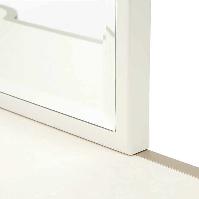 AICO Furniture - La Marisia Dresser with Mirror - Creamy Pearl - 9089050SA-060-112 - GreatFurnitureDeal