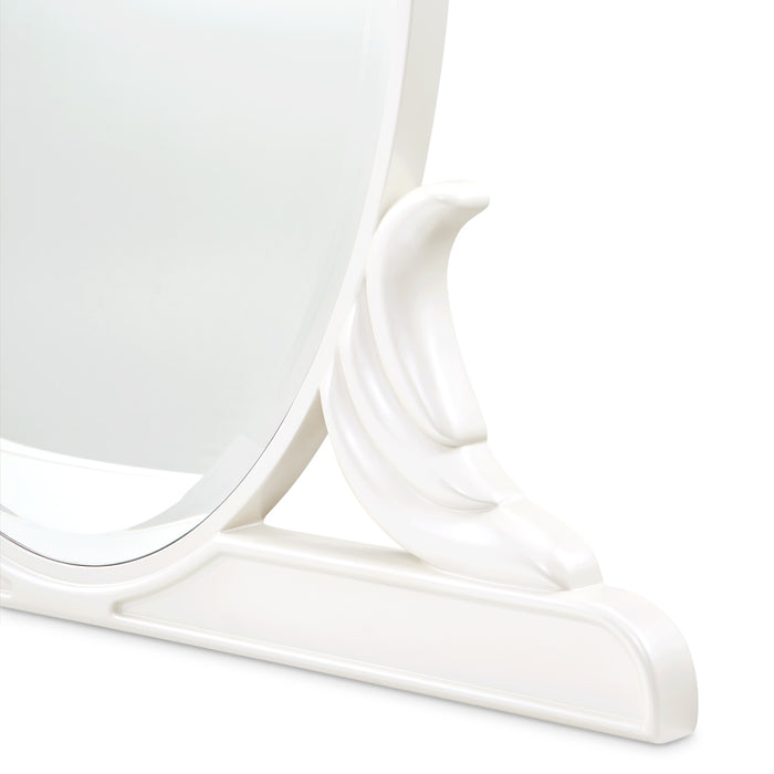 AICO Furniture - La Marisia Vanity Mirror - Creamy Pearl - 9089068-112 - GreatFurnitureDeal