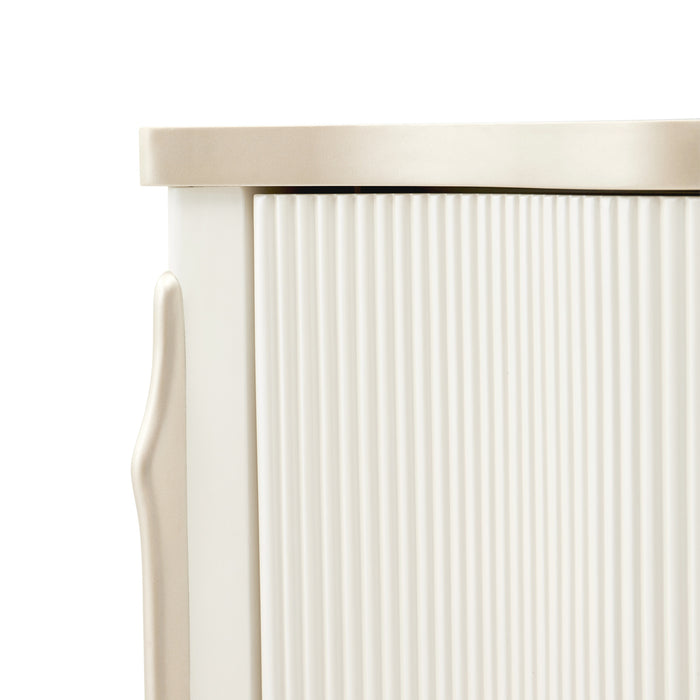 AICO Furniture - La Marisia 5-Drawer Chest - Creamy Pearl - 9089070SA-112 - GreatFurnitureDeal