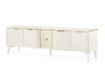 AICO Furniture - La Marisia Media Cabinet - Creamy Pearl - 9089081-112 - GreatFurnitureDeal