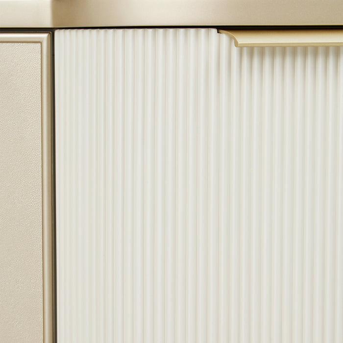 AICO Furniture - La Marisia Media Cabinet - Creamy Pearl - 9089081-112 - GreatFurnitureDeal