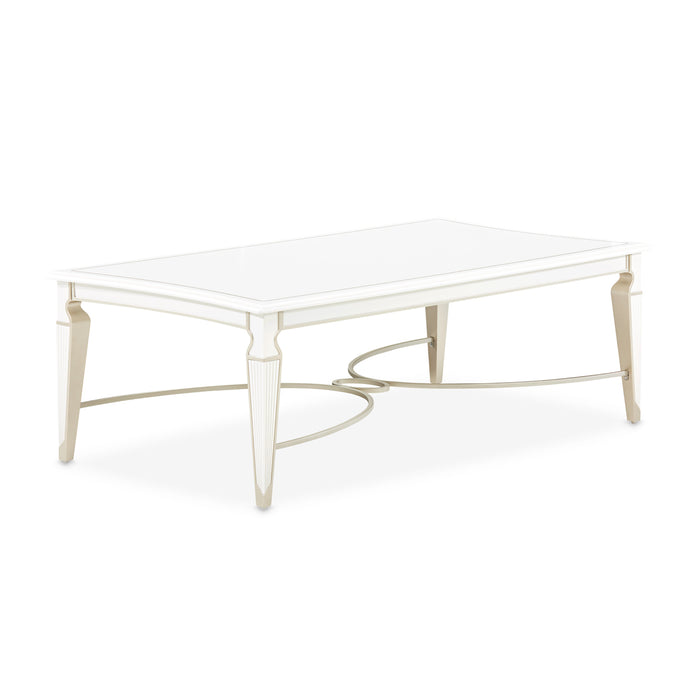 AICO Furniture - La Marisia 3 Pc Occasional Table Set - Creamy Pearl - 9089201-222-112 - GreatFurnitureDeal