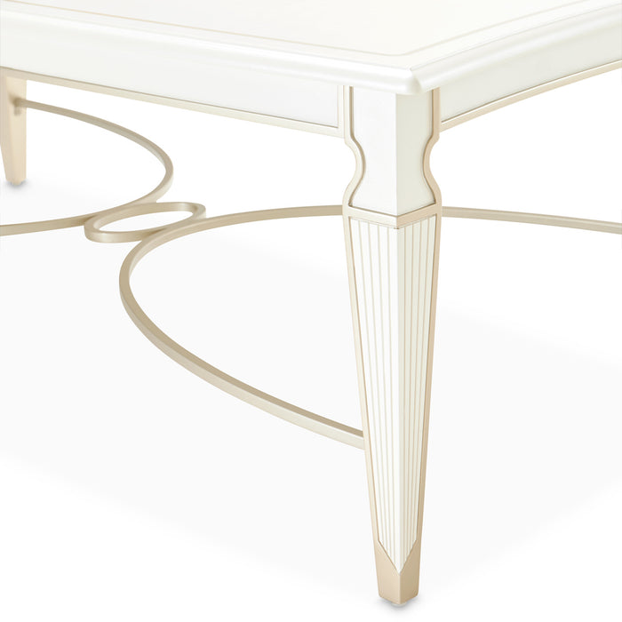 AICO Furniture - La Marisia 3 Pc Occasional Table Set - Creamy Pearl - 9089201-222-112 - GreatFurnitureDeal