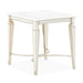 AICO Furniture - La Marisia End Table - Creamy Pearl - 9089202-112 - GreatFurnitureDeal