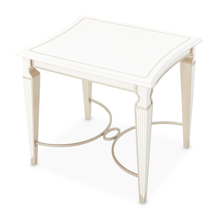 AICO Furniture - La Marisia 3 Pc Occasional Table Set - Creamy Pearl - 9089201-202-112 - GreatFurnitureDeal
