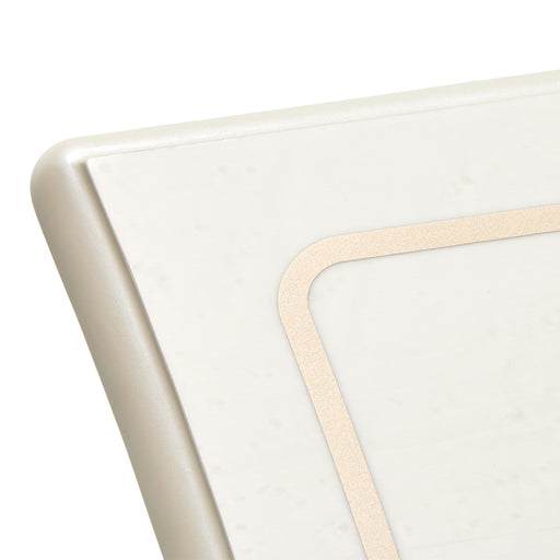 AICO Furniture - La Marisia End Table - Creamy Pearl - 9089202-112 - GreatFurnitureDeal