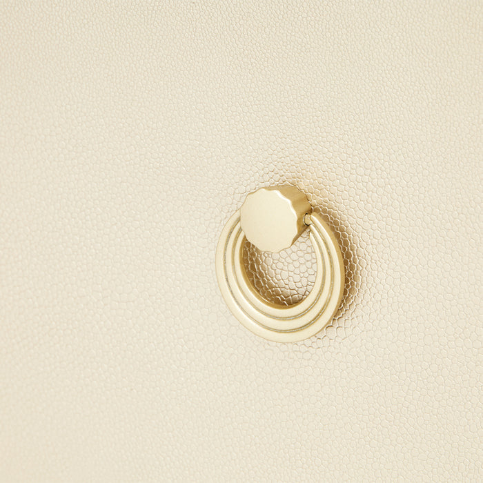 AICO Furniture - La Marisia 12 Piece Rectangular Dining Room Set - Creamy Pearl - 9089000-112-12SET