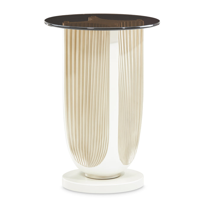 AICO Furniture - La Marisia Accent Table - Creamy Pearl - 9089222-112 - GreatFurnitureDeal