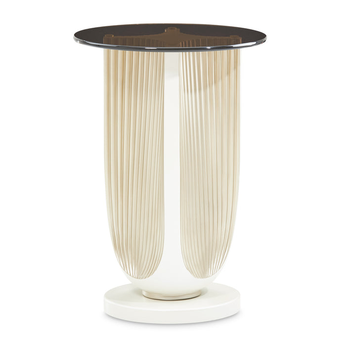 AICO Furniture - La Marisia Accent Table - Creamy Pearl - 9089222-112 - GreatFurnitureDeal