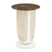 AICO Furniture - La Marisia Accent Table - Creamy Pearl - 9089222-112 - GreatFurnitureDeal