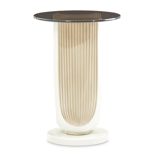AICO Furniture - La Marisia Accent Table - Creamy Pearl - 9089222-112 - GreatFurnitureDeal