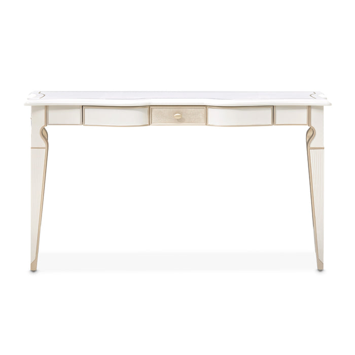 AICO Furniture - La Marisia Console Table - Creamy Pearl - 9089223-112 - GreatFurnitureDeal