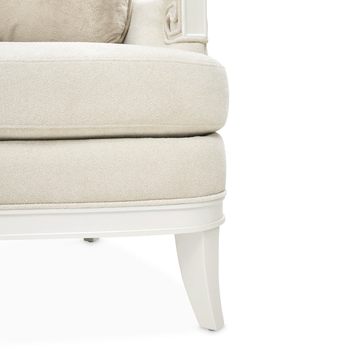 AICO Furniture - La Marisia Chenille 2 Piece Sofa Set - Tranquil/Creamy Pearl - 9089815-35-TRQUL-124 - GreatFurnitureDeal