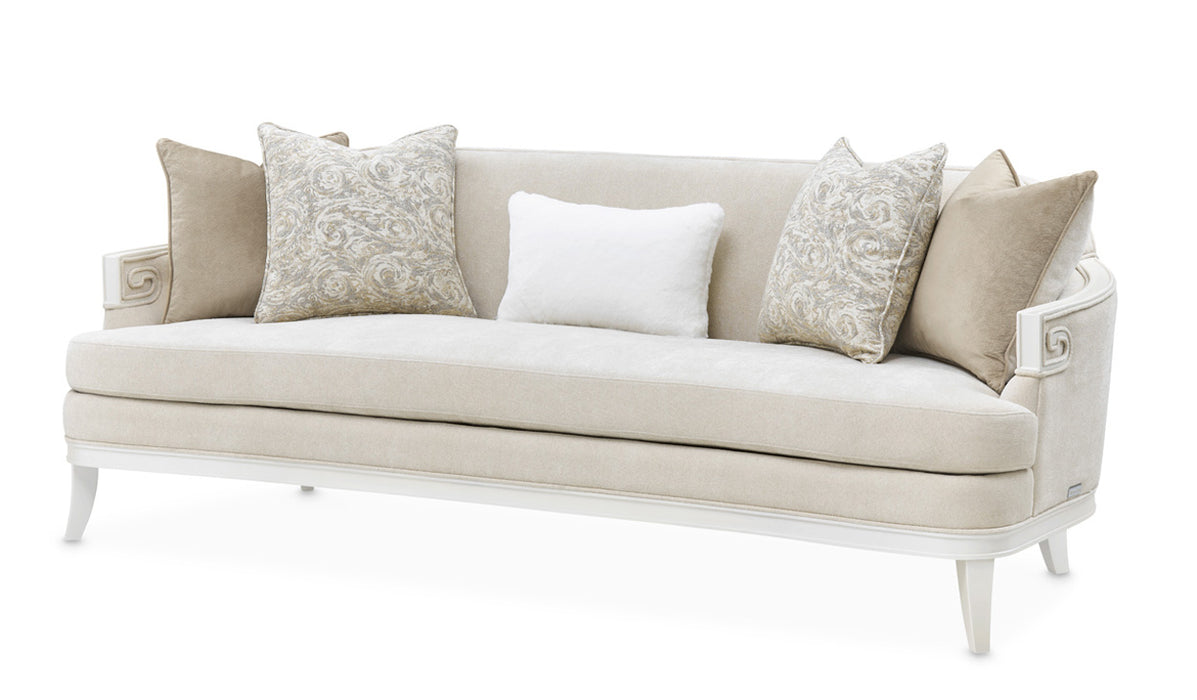 AICO Furniture - La Marisia Chenille 2 Piece Sofa Set - Tranquil/Creamy Pearl - 9089815-35-TRQUL-124 - GreatFurnitureDeal